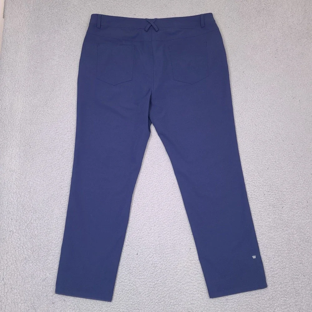 Mack Weldon Radius 5 Pocket Pant Mens ACTUAL 38x30 Tech Chino Golf Preppy Office